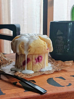 おうちカフェ★ラズベリーマフィン-レシピのメイン写真