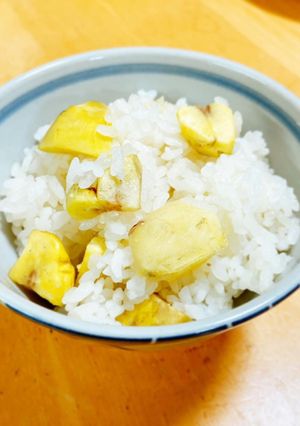 栗ごはん(もち米入り)甘くないタイプ-レシピのメイン写真