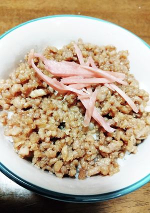 鶏そぼろ-レシピのメイン写真