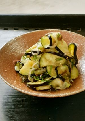 【野菜ソムリエ】京山科なすあっさり和え物-レシピのメイン写真