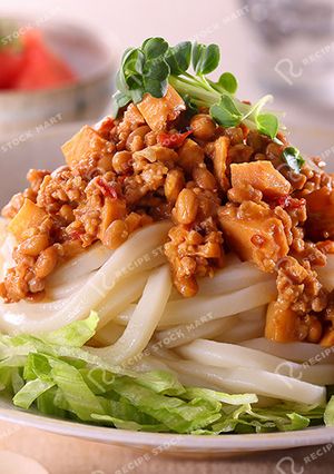 ピリ辛肉味噌うどん-レシピのメイン写真