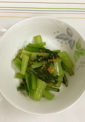 小松菜のあっさり炒め-レシピのメイン写真