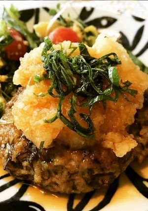 もずく入りハンバーグおろしポン酢-レシピのメイン写真