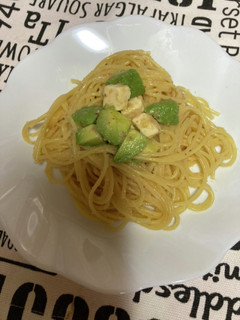 和えるだけ明太子とアボカドの冷製パスタ-レシピのメイン写真