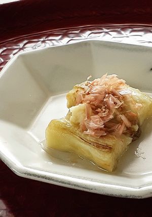 【野菜ソムリエ】京山科なすの焼きナス-レシピのメイン写真