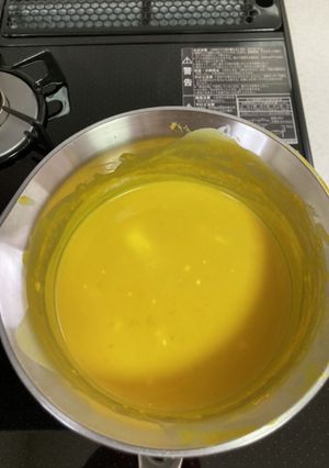 カボチャスープクリチ入り-レシピのメイン写真