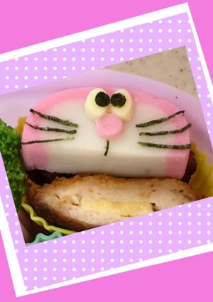 【お弁当】かまぼこドラえもん-レシピのメイン写真