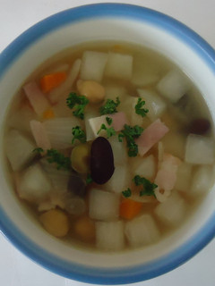豆と野菜のスープby草津市-レシピのメイン写真