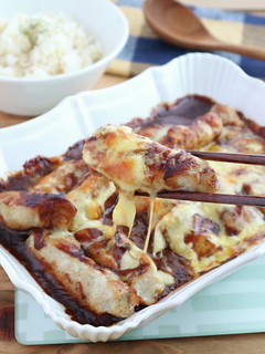 じゃがいもの豚巻きカレーチーズ焼き-レシピのメイン写真