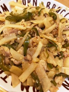 豚肉とじゃがいものピリ辛いため-レシピのメイン写真