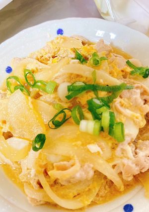 豚肉で簡単他人丼-レシピのメイン写真
