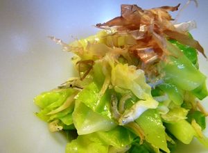 茹でキャベツのにんにくバター醤油-レシピのメイン写真