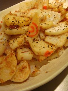 かまぼこと長芋の炒め物-レシピのメイン写真
