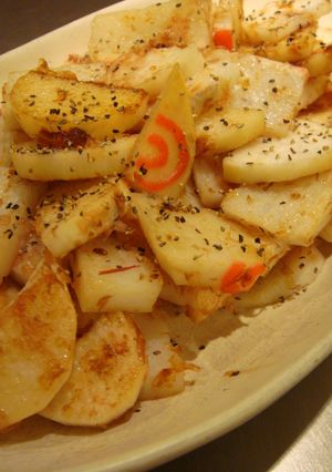 かまぼこと長芋の炒め物-レシピのメイン写真