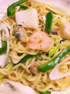 海鮮塩やきそば-レシピのメイン写真