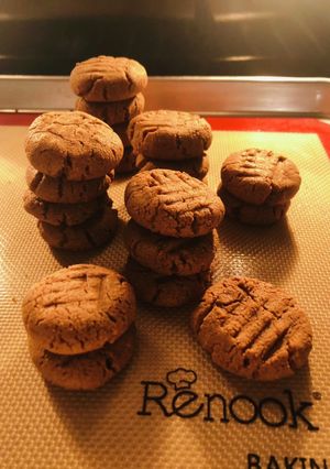 ピーナッツバターでオートミールクッキー♡-レシピのメイン写真