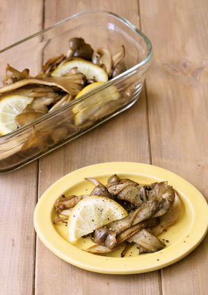 簡単♪きのこの和風レモンマリネ【常備菜】-レシピのメイン写真