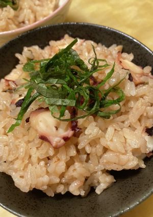 ホントに簡単!タコ飯-レシピのメイン写真