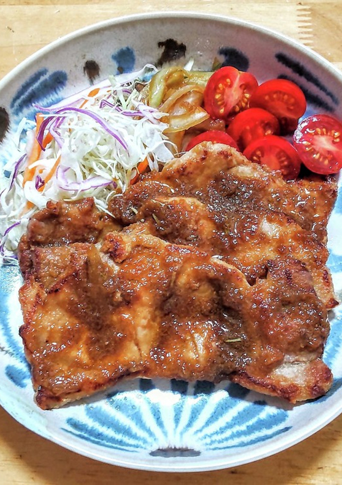 豚ロース肉のしょうが焼き梨ソース仕立て-レシピのメイン写真