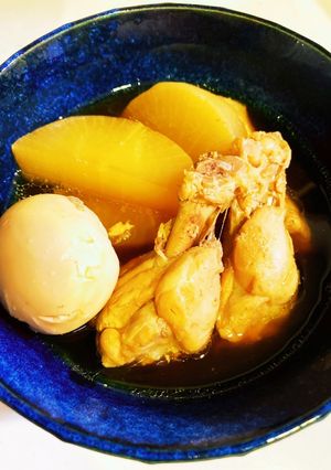 簡単♡フライパンやお鍋で作る鶏大根の煮物-レシピのメイン写真
