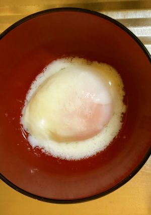 普通の温泉卵-レシピのメイン写真