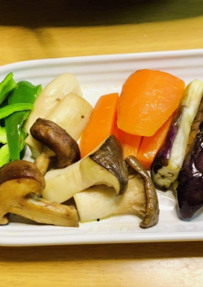 蒸し野菜のビネガーソース-レシピのメイン写真