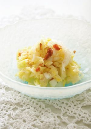シンプル！あっさり♪白菜の梅酢和え♪-レシピのメイン写真