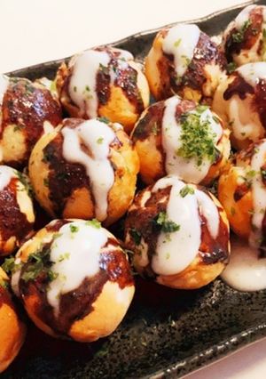 たこ焼き風ケーキ　卵なし-レシピのメイン写真