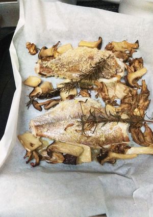 オーブン20分★鯛ときのこの蒸し焼き-レシピのメイン写真