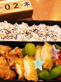 2021.9/2 中学生男子お弁当-レシピのメイン写真