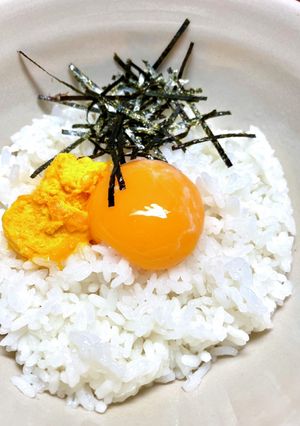 うにバターのTKG-レシピのメイン写真