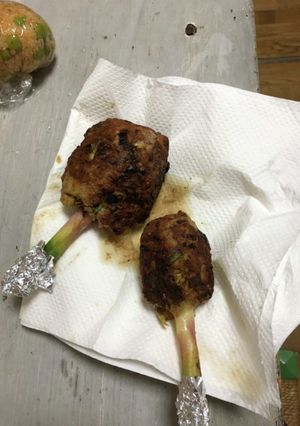 ガブリ葉生姜肉-レシピのメイン写真