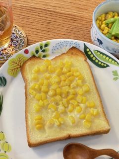 マヨコーンパン☆コーンがコロコロしない-レシピのメイン写真