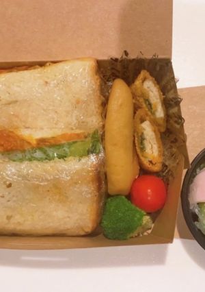 チリコンカンサンドランチ-レシピのメイン写真