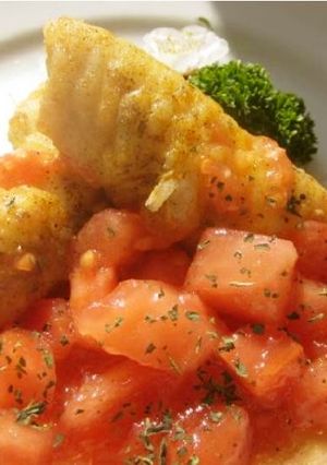 連子鯛のカレー揚げ〜さっぱりトマトソース-レシピのメイン写真