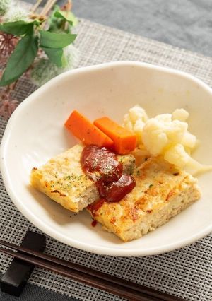 ミートローフ【入院食⑫夕/主菜】-レシピのメイン写真