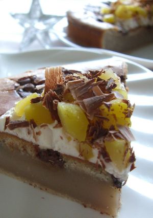 ショコラマロン・チーズケーキ-レシピのメイン写真