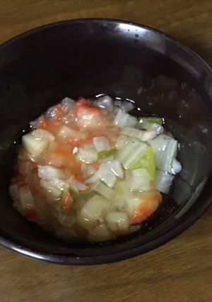 【トマト克服!】トマ玉じゃがいも-中期--レシピのメイン写真