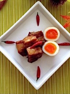 圧力鍋で簡単!ガーリック風味の豚の角煮-レシピのメイン写真