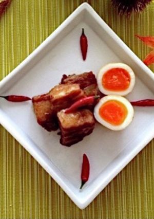 圧力鍋で簡単！ガーリック風味の豚の角煮-レシピのメイン写真
