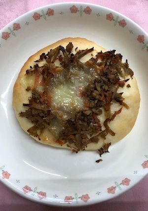 きんぴらごぼうパン-レシピのメイン写真