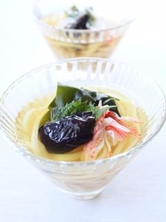 宗田節も加えて【宗田だし冷やしうどん】-レシピのメイン写真