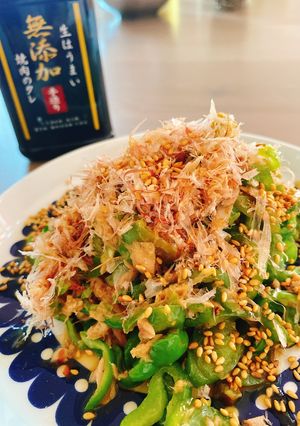 無添加焼肉たれで子供パクパク無限ピーマン-レシピのメイン写真