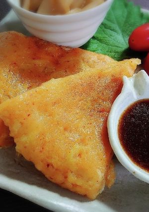 キムチ入りチヂミ(風)-レシピのメイン写真