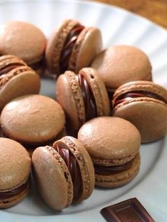 表面が凸凹にならない簡単チョコマカロン-レシピのメイン写真