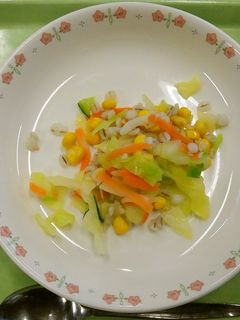 ぷちぷちサラダ~味噌ドレッシング~-レシピのメイン写真