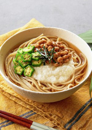 栄養◎でいつもイキイキ♪ねばねば納豆そば-レシピのメイン写真