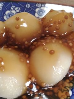 ブラックみたらしだんご-レシピのメイン写真