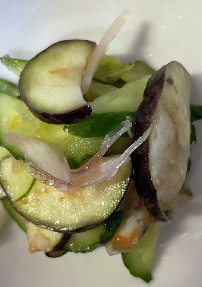 野菜の色も鮮やか柴漬け風簡単サラダ-レシピのメイン写真