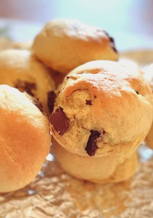 お豆腐で作るチョコチップスコーン-レシピのメイン写真